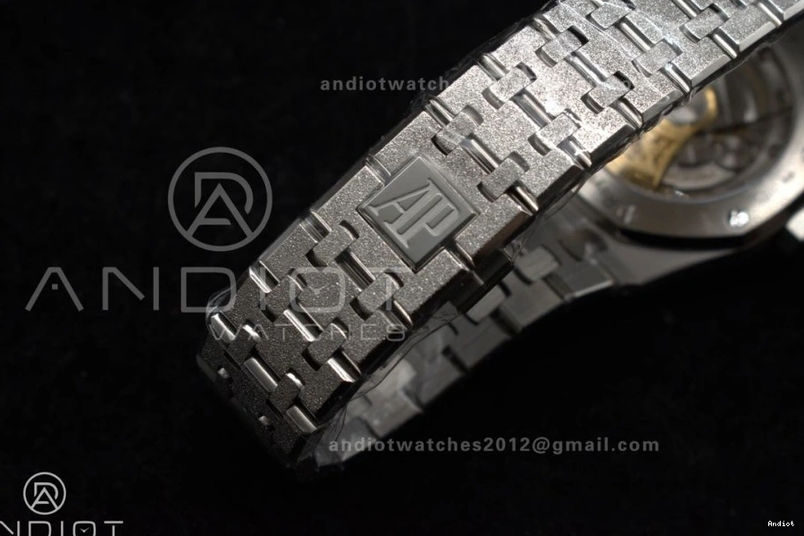 Edition On Black Textured Dial APSF SA3120 Oak 15454 Royal SS Best Clone Super 37mm Frosted 1:1 SS Bracelet 0223